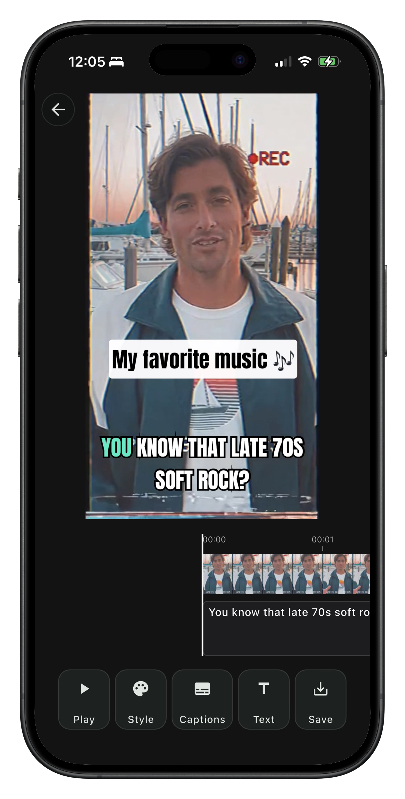 Verbatim text overlay preview